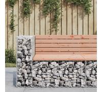 Vidaxl Garden Bench Gabion Design 92X71X65.5 Cm Solid Wood Douglas