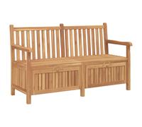 vidaXL Garden Bench with Storage 150 x 60 x 90 cm Solid Teak Wood