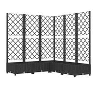 vidaXL Garden Black 120 x 120 x 121.5 cm