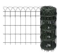 vidaXL Garden Border Fence 10x0.65m Lawn Path Grass Edging Panel Mesh Barrier