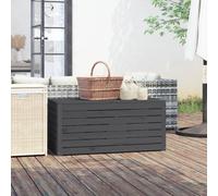 vidaXL Garden Box Grey 101x50.5x46.5 cm Solid Wood Pine