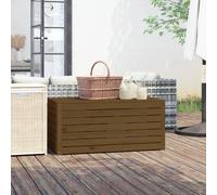 vidaXL Garden Box Honey Brown 101x50.5x46.5 cm Solid Wood Pine, Brown