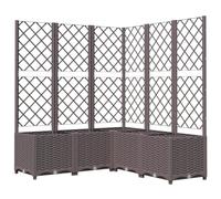 vidaXL Garden Brown 120 x 120 x 136 cm