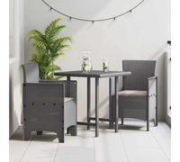 vidaXL Garden Chair 2 pcs Light grey 53 x 49 x 85 cm PP