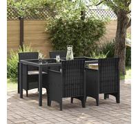 vidaXL Garden Chair 4 pcs Anthracite 53 x 49 x 85 cm PP