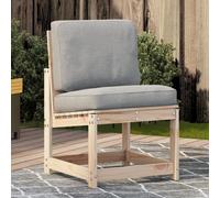 vidaXL Garden Chair Patio Dining Chair Outdoor Seat Chair Solid Wood Pine