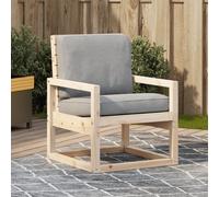 vidaXL Garden Chair 57.5x63x76 cm Solid Wood Pine