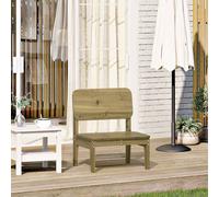 vidaXL Garden Chair 60x52.5x72 cm Impregnated Wood Pine