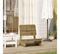 vidaXL Garden Chair 60x64x70.5 cm Impregnated Wood Pine