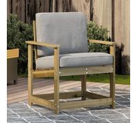 vidaXL Garden Chair 62x56x77 cm Impregnated Wood Pine
