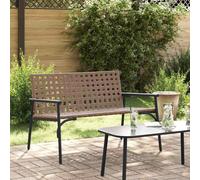 vidaXL Garden Chair Black 113 x 79 x 75cm Poly Rattan