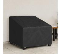 vidaXL Garden Chair Cover Black 90 x 90 x 50 / 75 cm 210D fabric