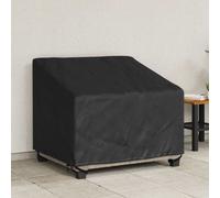 vidaXL Garden Chair Cover Black 96 x 79 x 74 cm 420D oxford fabric