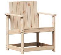 vidaXL Garden Chair Patio Dining Chair Outdoor Seat Chair Solid Wood Pine