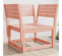 vidaXL Garden Chair Outdoor Dining Chair Seat Balcony Chair Solid Wood Douglas
