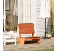 vidaXL Garden Chair Wax Brown 60x64x70.5 cm Solid Wood Pine