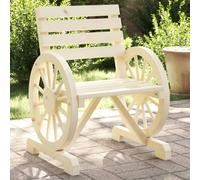 vidaXL Garden Chairs 2 pcs 58x58x78.5 cm Solid Wood Fir