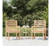 vidaXL Garden Chairs 2 pcs 60x48x91 cm Solid Wood Pine