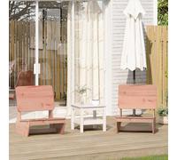 vidaXL Garden Chairs 2 pcs 60x64x70.5 cm Solid Wood Douglas