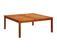 vidaXL Garden Coffee Table 110x110x45 cm Solid Acacia Wood