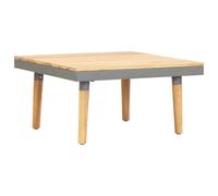vidaXL Garden Coffee Table 60x60x31.5 cm Solid Acacia Wood UK HOT