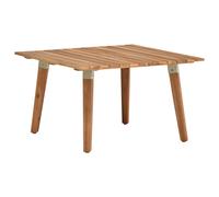 vidaXL Garden Coffee Table 60x60x36 cm Solid Acacia Wood
