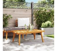 vidaXL Garden Coffee Table 90x55x35 cm Solid Acacia Wood