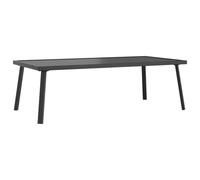 vidaXL Garden Coffee Table Outdoor Table Sofa Dining Table Anthracite Steel