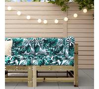 vidaXL Garden Corner Sofa Outdoor Sectional Sofa Couch Impregnated Wood Pine