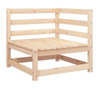 vidaXL Garden Corner Sofa Solid Wood Pine