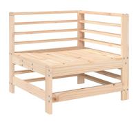 vidaXL Garden Corner Sofa Solid Wood Pine