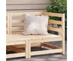 Vidaxl Garden Corner Sofa Solid Wood Pine