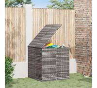 vidaXL Garden Cushion Box 100x97.5x104 cm Grey, Grey