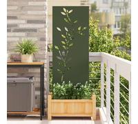 vidaXL Garden Decorative Panel Olive green 50 x 140 cm