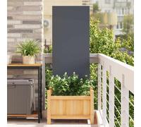 vidaXL Garden Decorative Panel Other Anthracite 50 x 140 cm
