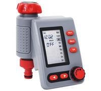 vidaXL Garden Digital Water Timer with Single Outlet Sprinkler System Control