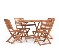 Piece Garden Dining Set Solid Wood Acacia Balcony Set vidaXL