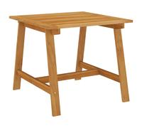 vidaXL Solid Acacia Wood Garden Dining Table Outdoor Wooden Dinner Side Table