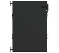 vidaXL Garden Fence - A cool outdoor barrier for your driveway or garden. The modern design brings elegance to any entrance and ensures that your garden stays safe.
