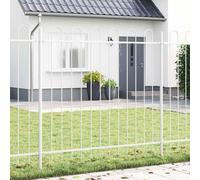 vidaXL Garden Fence BOXTEL White