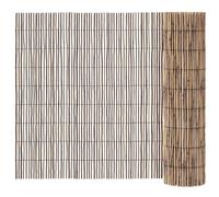 vidaXL Garden Fence Natural Modern Rectangular Garden Fence Weatherproof Versatile Privacy Screen Patio Divider Reed
