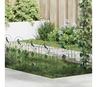 vidaXL Garden Fence Trellis Green 308.5 x 54.5 x 0.3 cm