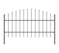 Garden Fence Spear Outdoor Panel Barrier Border Privacy Multi Sizes vidaXL
