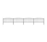 vidaXL Garden Fence Spear (0.5-0.75)x6.8m Outdoor Barrier Border
