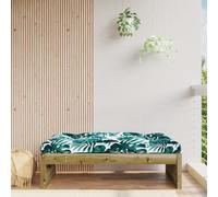 vidaXL Garden Footstool 120x80 cm Impregnated Wood Pine