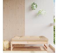 vidaXL Garden Footstool 120x80 cm Solid Wood Pine
