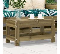 vidaXL Garden Footstool 62x30x32 cm Impregnated Wood Pine