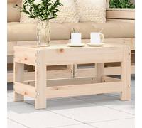 vidaXL Garden Footstool Outdoor Ottoman Garden Stool Footrest Solid Wood Pine