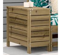 vidaXL Garden Footstool Outdoor Ottoman Garden Footrest Impregnated Wood Pine