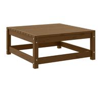 vidaXL Garden Footstool 70x70x30 cm Honey Brown Solid Wood Pine UK NEW